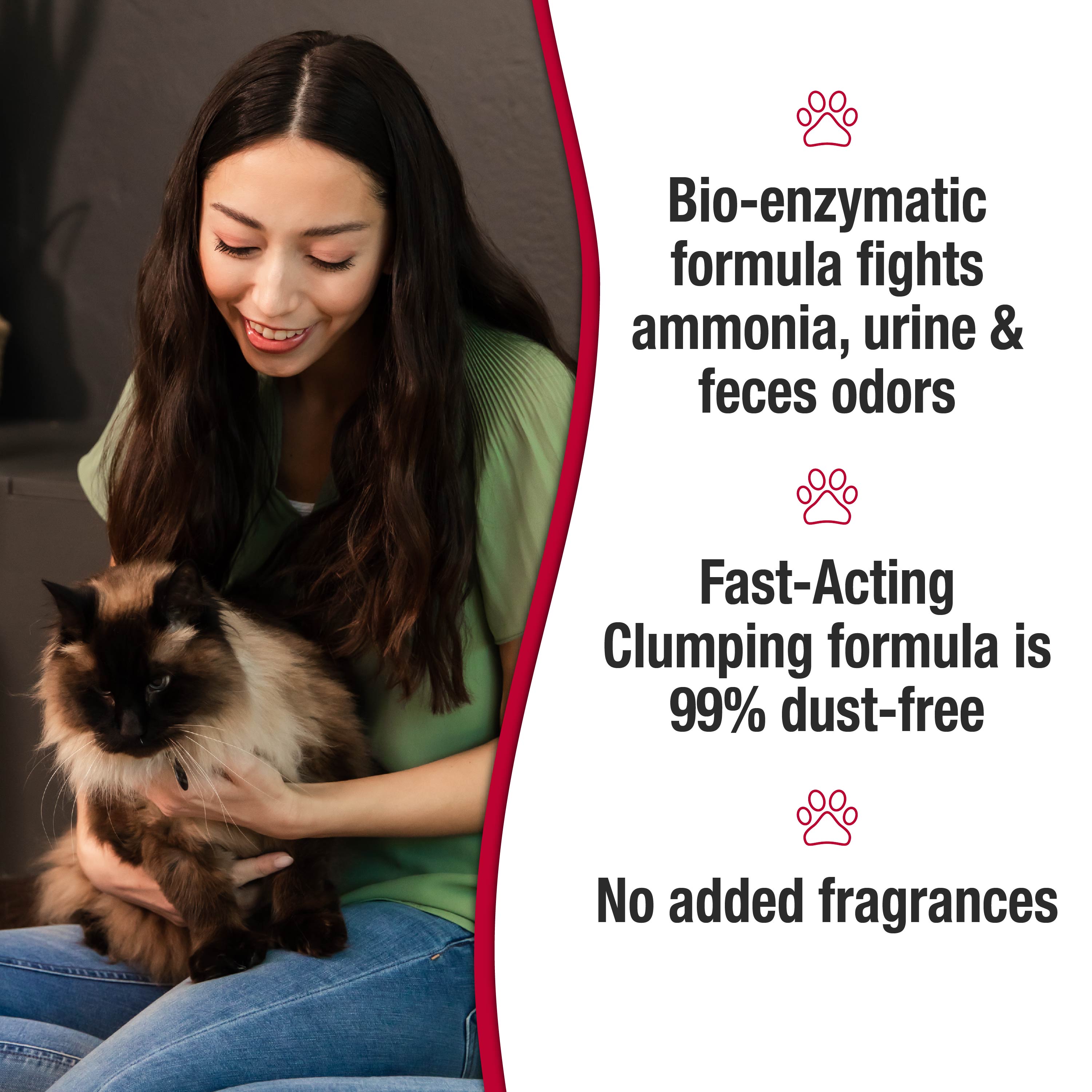 Intense Defense Odor Control Clumping Litter Fragrance Free